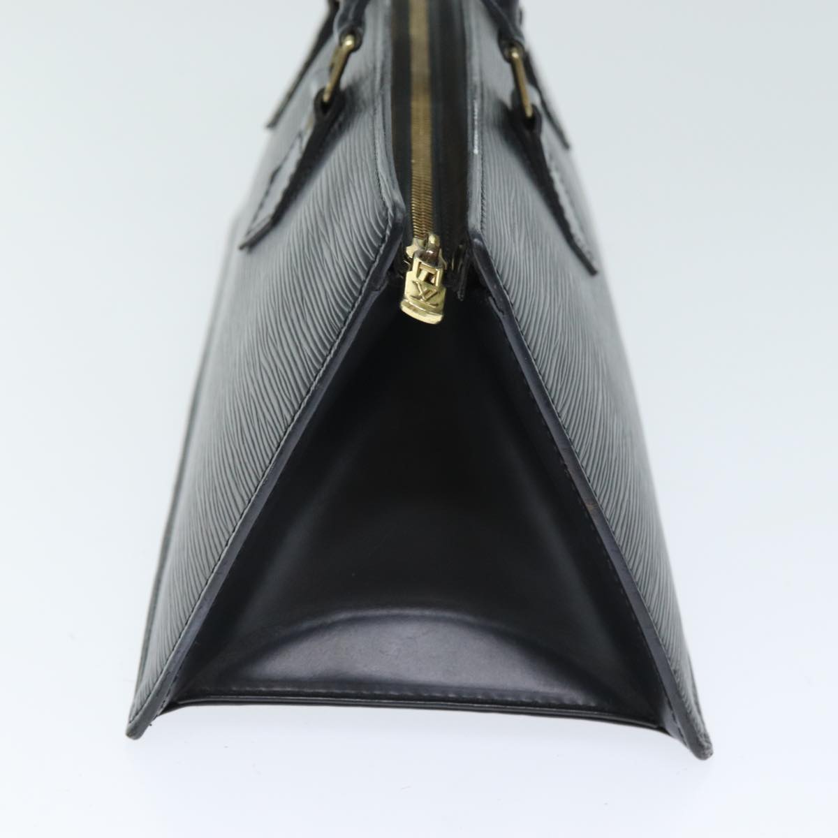 LOUIS VUITTON Epi Sac Triangle Hand Bag Black M52092 LV 74953