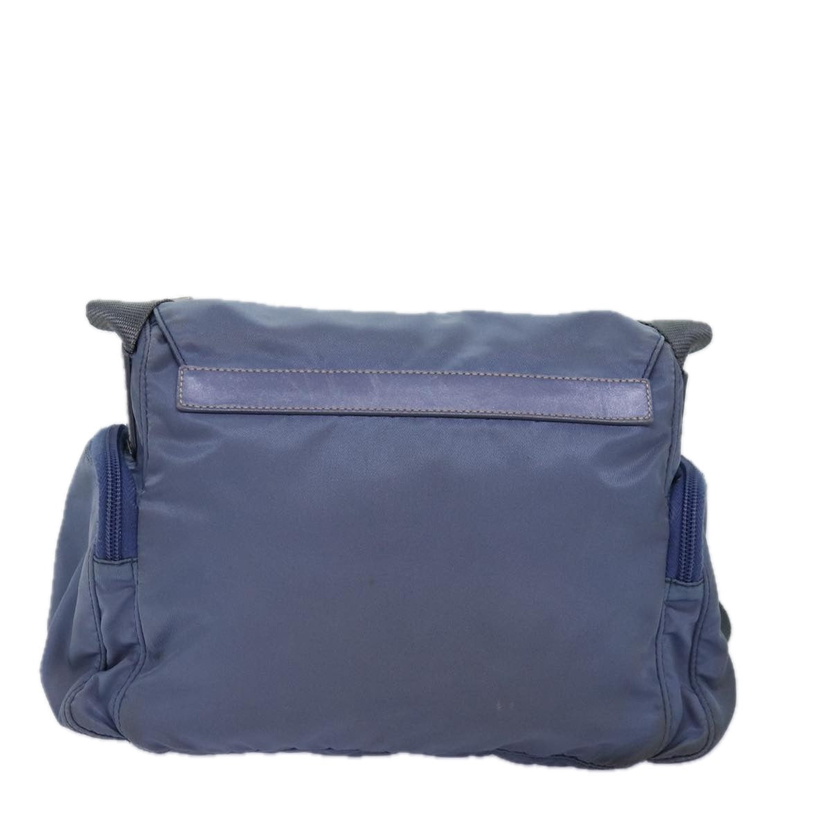 PRADA Shoulder Bag Nylon Blue 74963