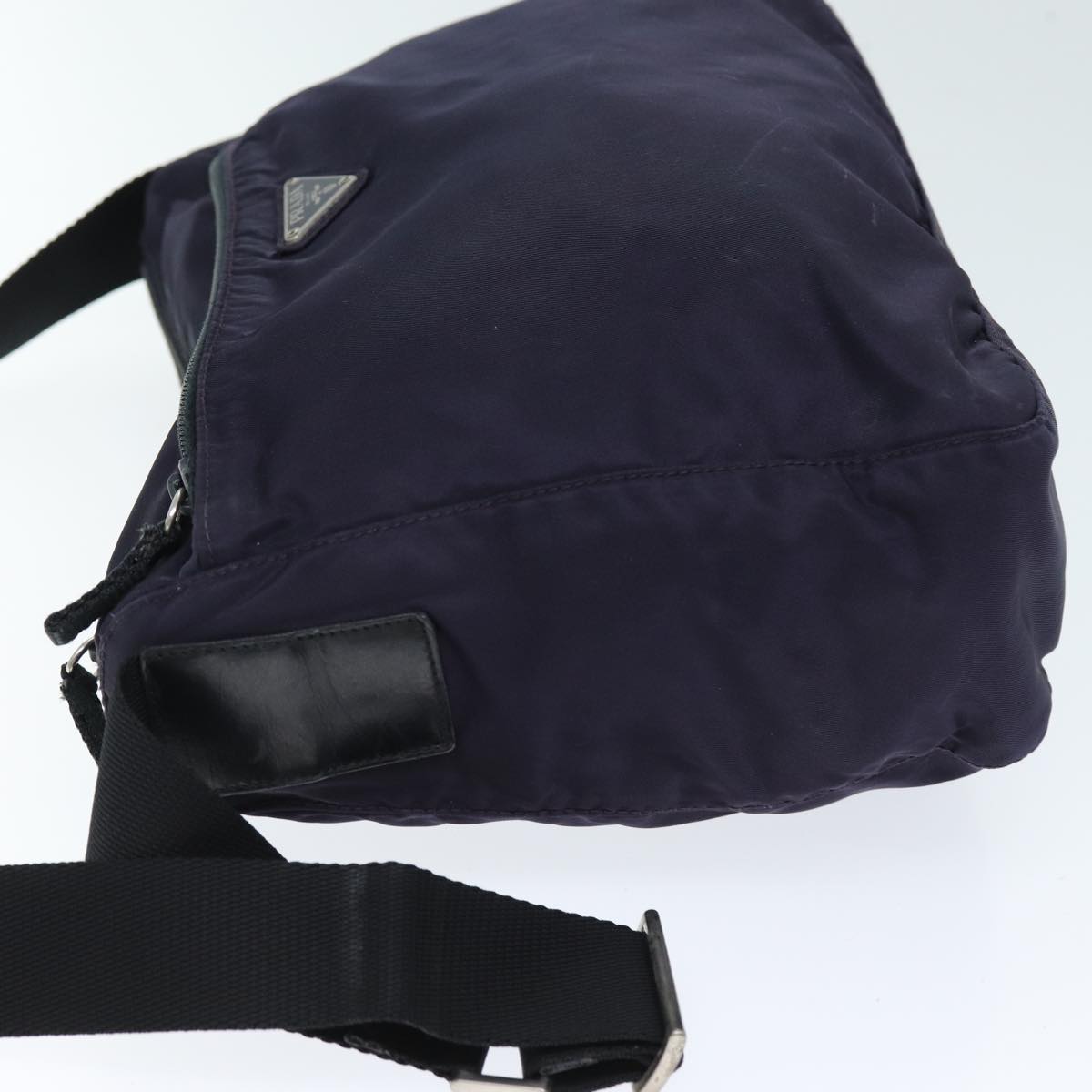 PRADA Shoulder Bag Nylon Purple 74964