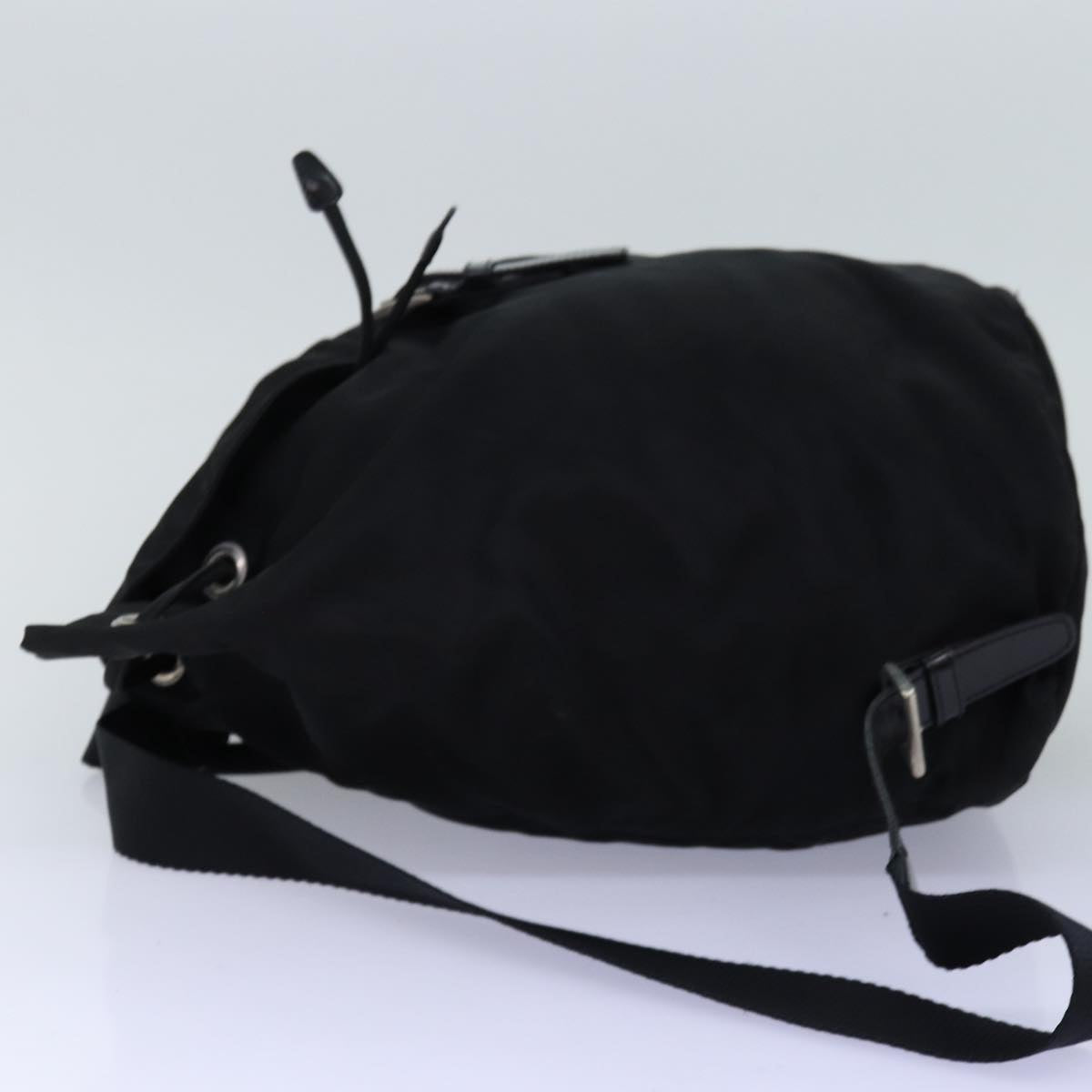 PRADA Backpack Nylon Black 74966