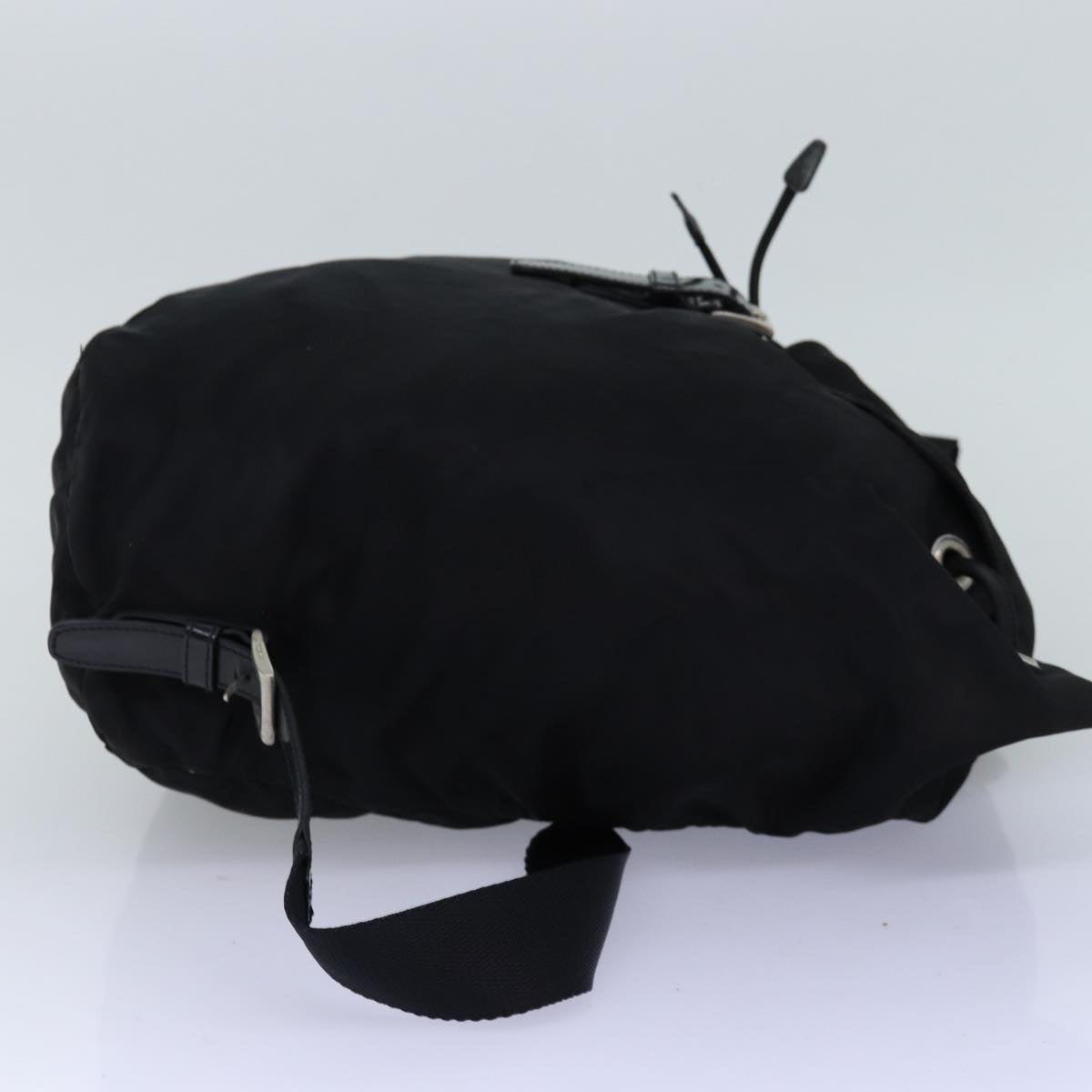 PRADA Backpack Nylon Black 74966