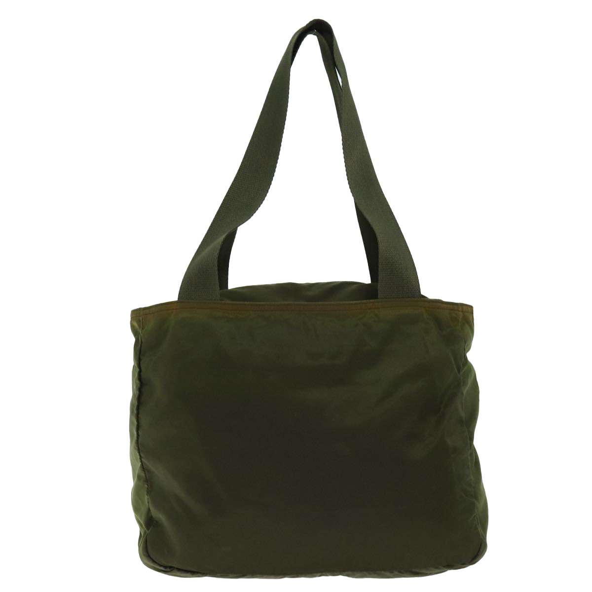 PRADA Tote Bag Nylon Khaki 74970