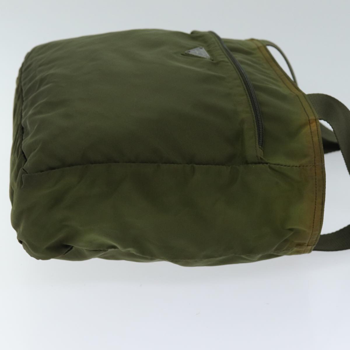 PRADA Tote Bag Nylon Khaki 74970
