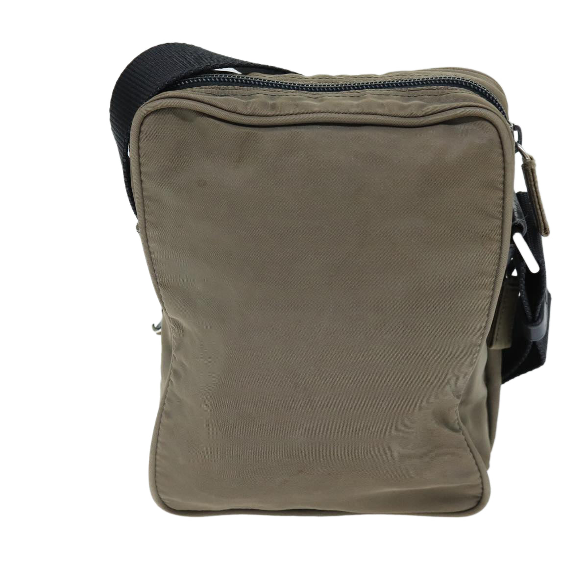 PRADA Shoulder Bag Nylon Beige 75014