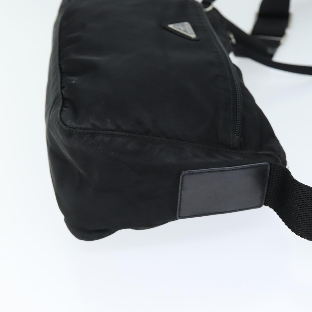 PRADA Shoulder Bag Nylon Black 75015