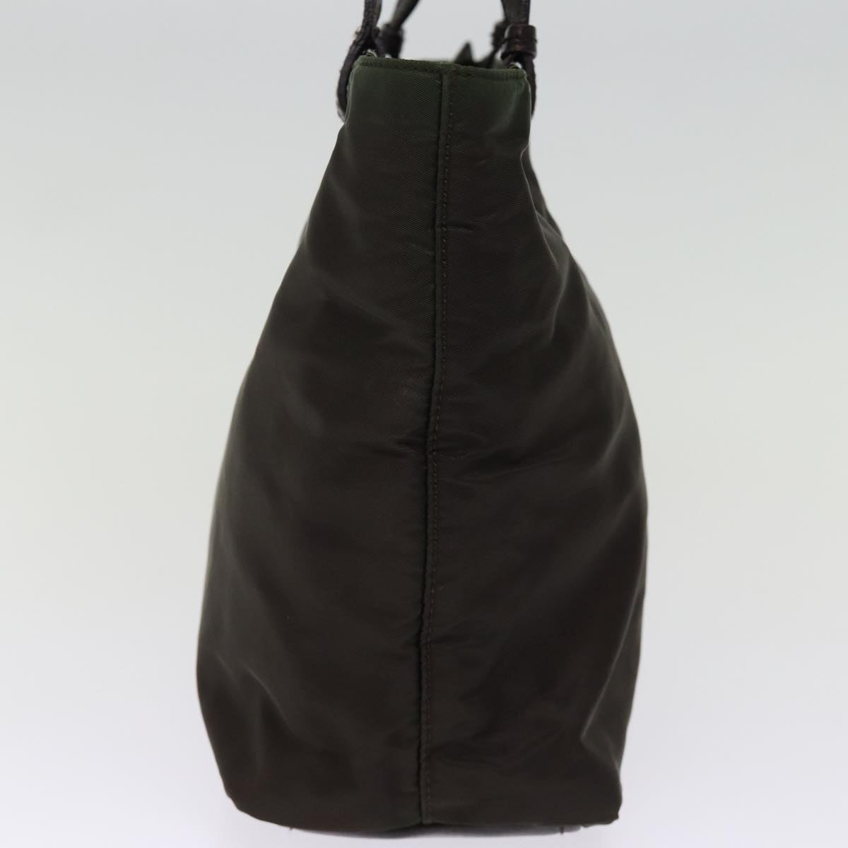 PRADA Tote Bag Nylon Khaki 75017