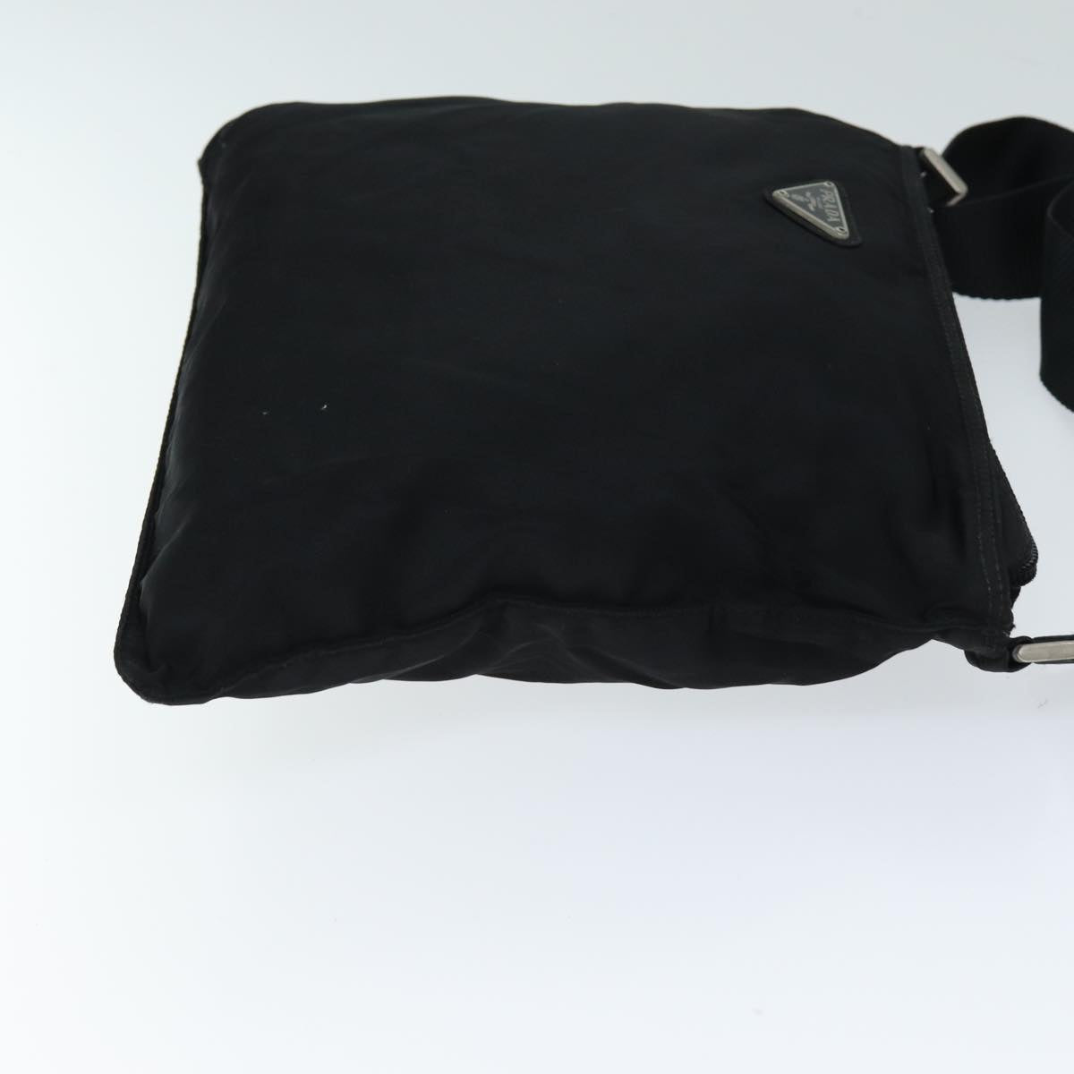 PRADA Shoulder Bag Nylon Black 75019
