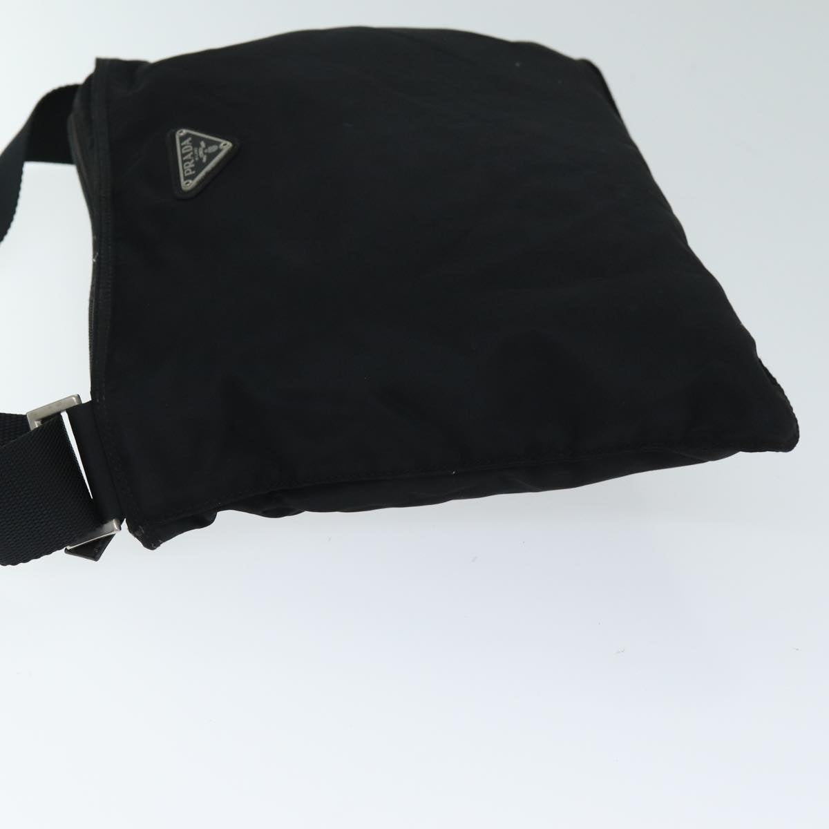 PRADA Shoulder Bag Nylon Black 75019