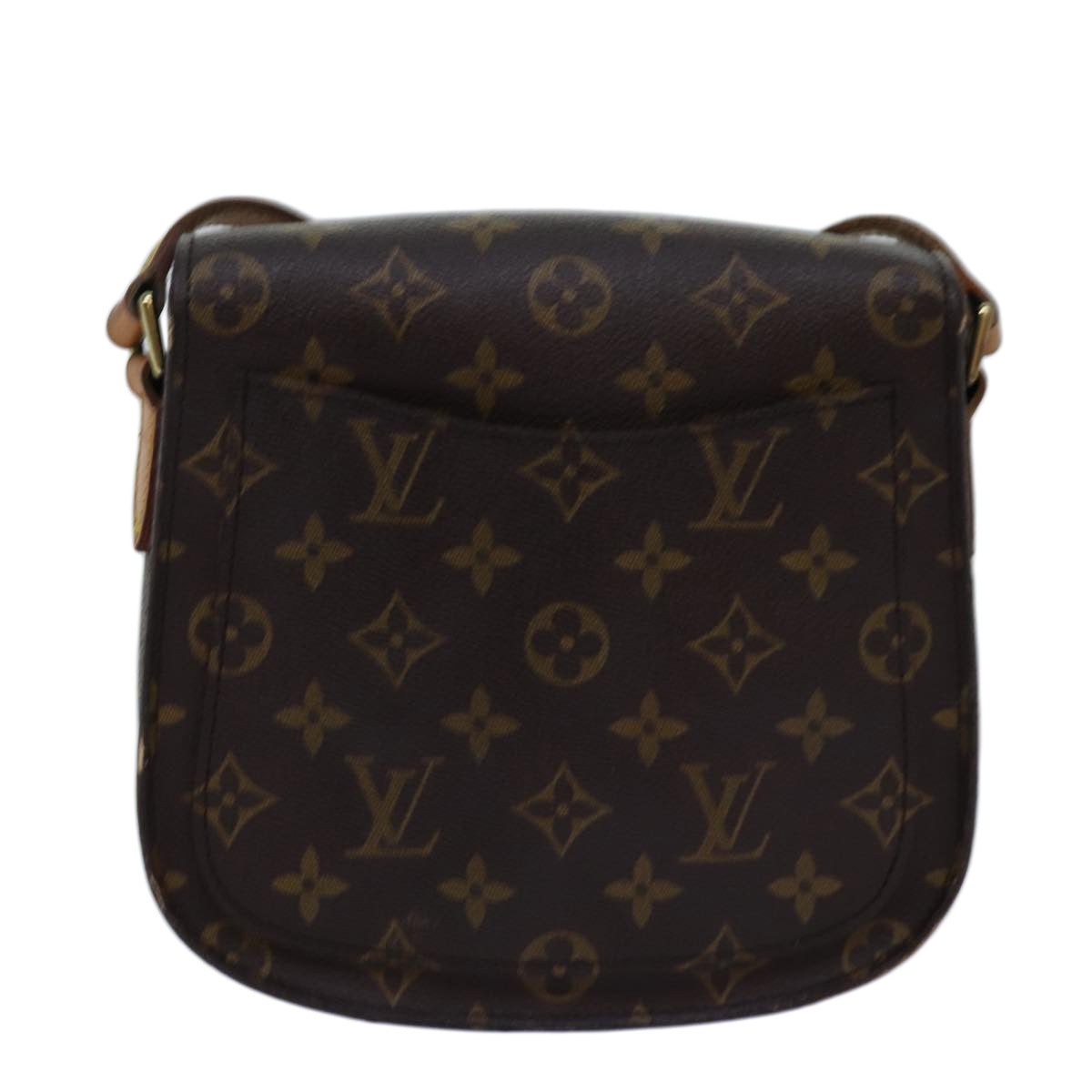 LOUIS VUITTON Monogram Saint Cloud MM Shoulder Bag M51243 LV 75029