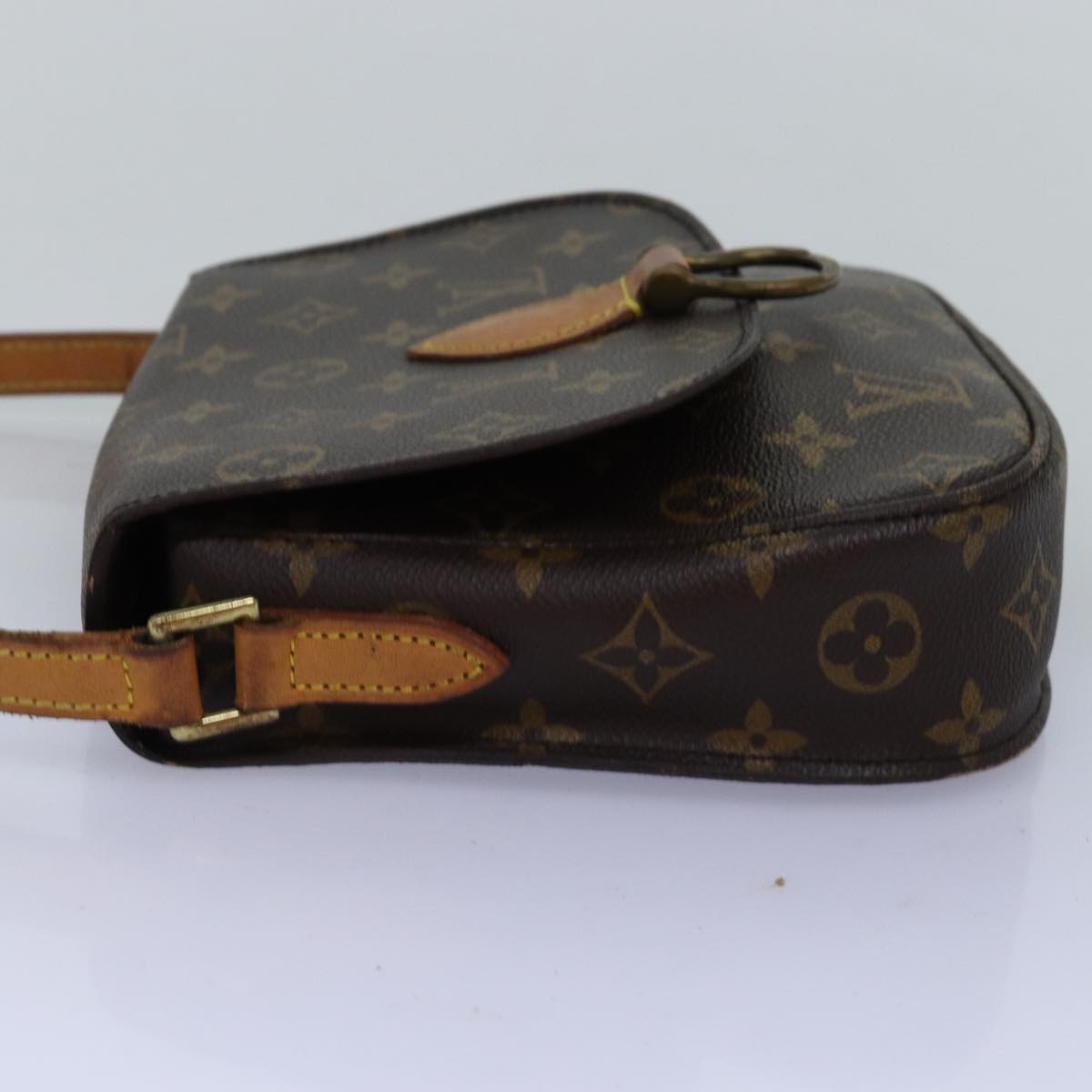 LOUIS VUITTON Monogram Saint Cloud MM Shoulder Bag M51243 LV 75029