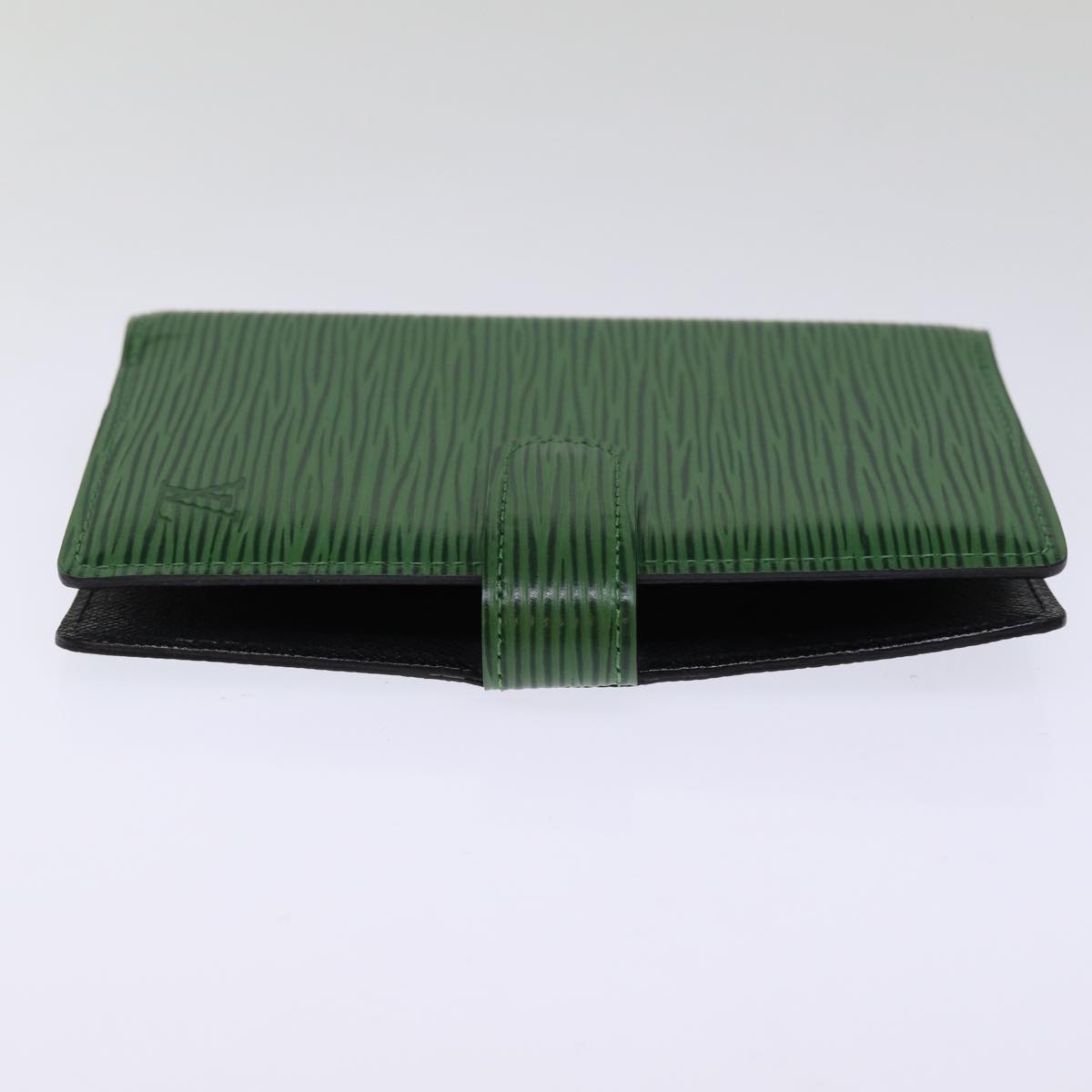 LOUIS VUITTON Epi Agenda PM Day Planner Cover Green R20054 LV 75038