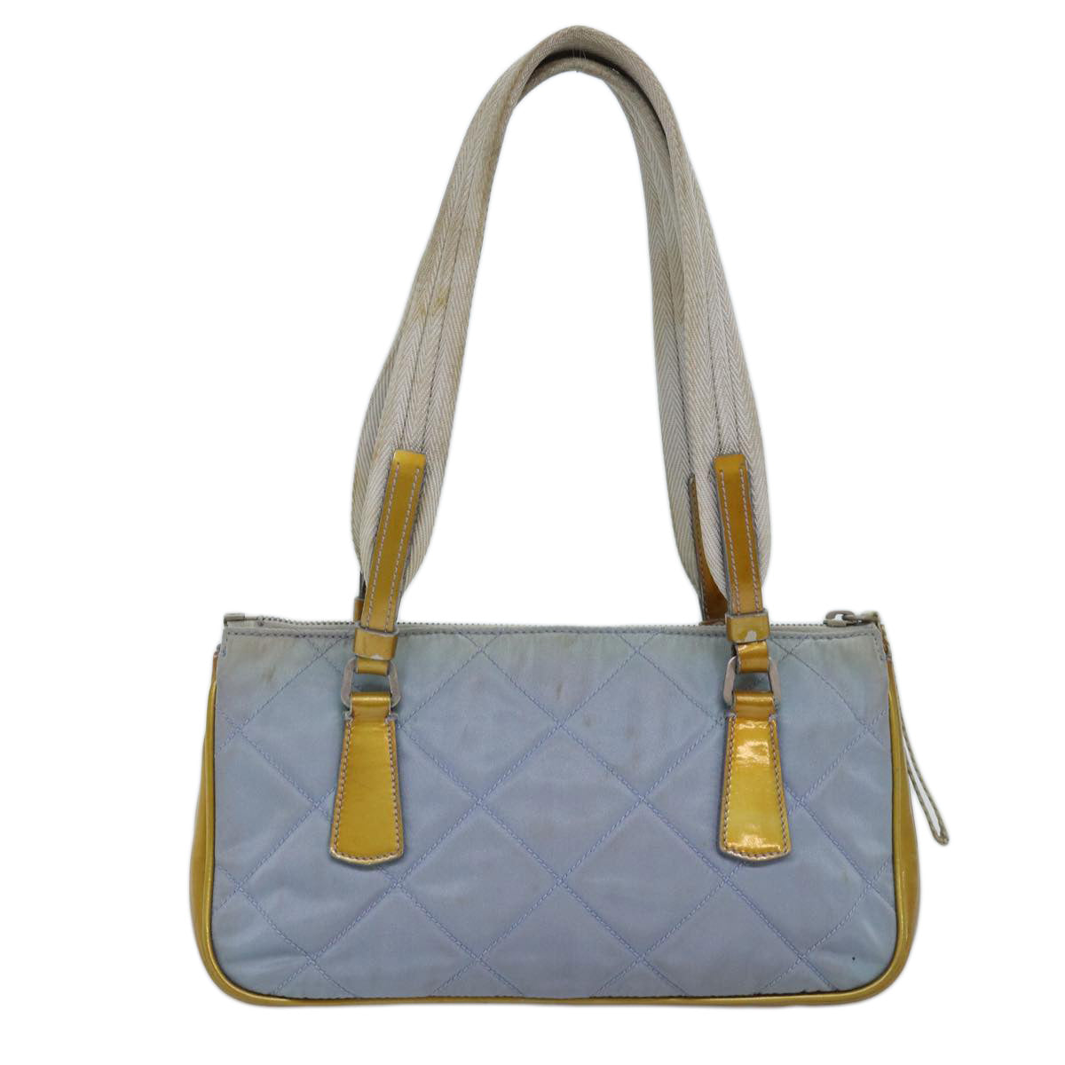 PRADA Shoulder Bag Nylon Light Blue 75049