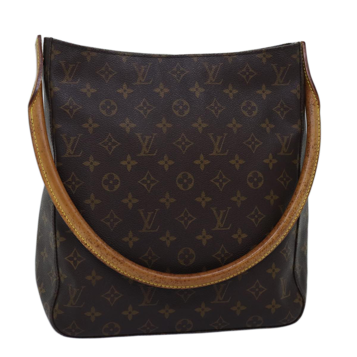 LOUIS VUITTON Monogram Looping GM Shoulder Bag M51145 LV 75066