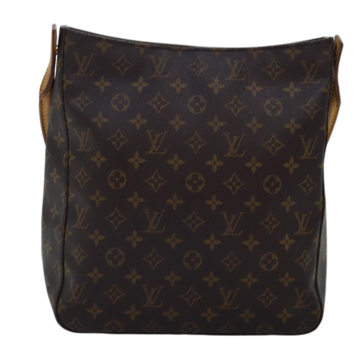 LOUIS VUITTON Monogram Looping GM Shoulder Bag M51145 LV 75066