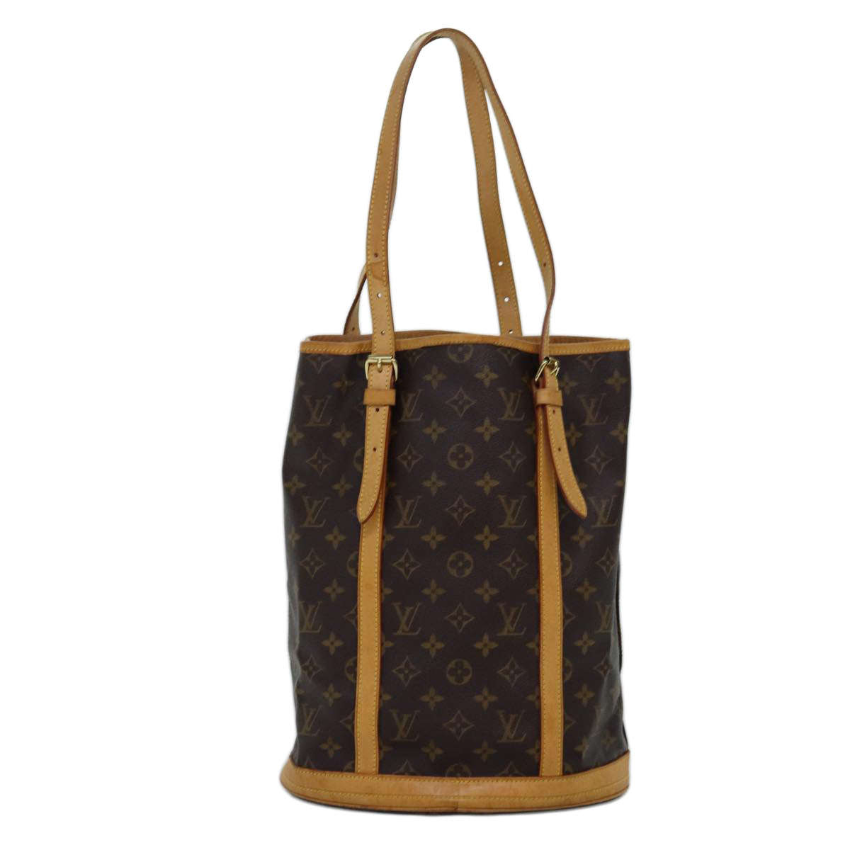 LOUIS VUITTON Monogram Bucket GM Shoulder Bag M42236 LV 75082