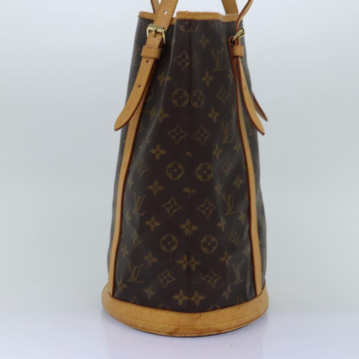 LOUIS VUITTON Monogram Bucket GM Shoulder Bag M42236 LV 75082