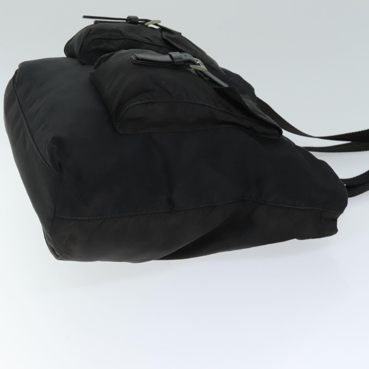 PRADA Tote Bag Nylon Black 75129