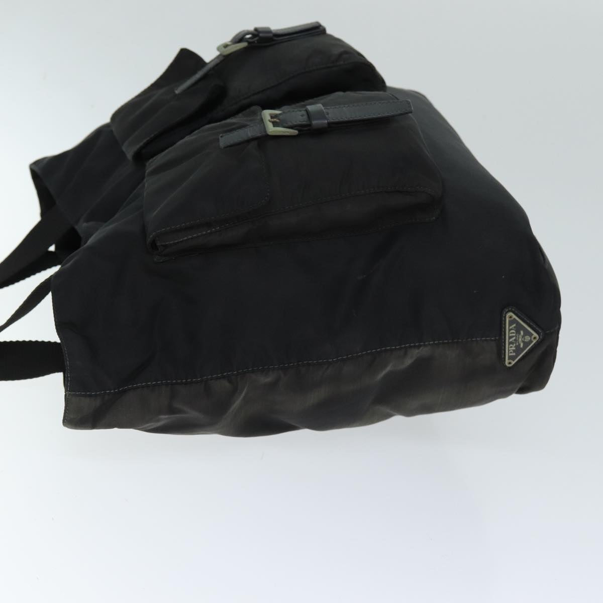 PRADA Tote Bag Nylon Black 75129