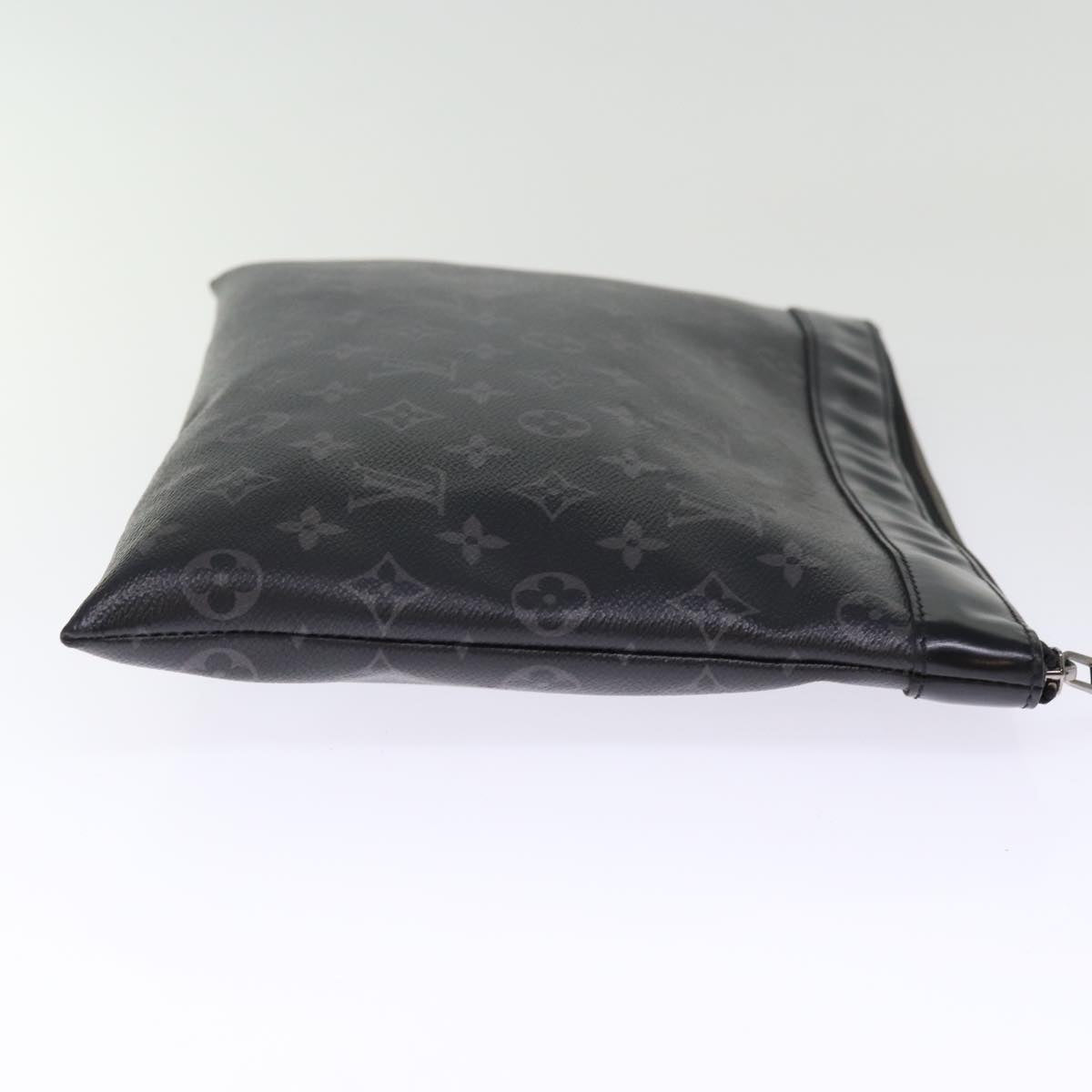 LOUIS VUITTON Monogram Eclipse Pochette Discovery Clutch Bag M62291 75173