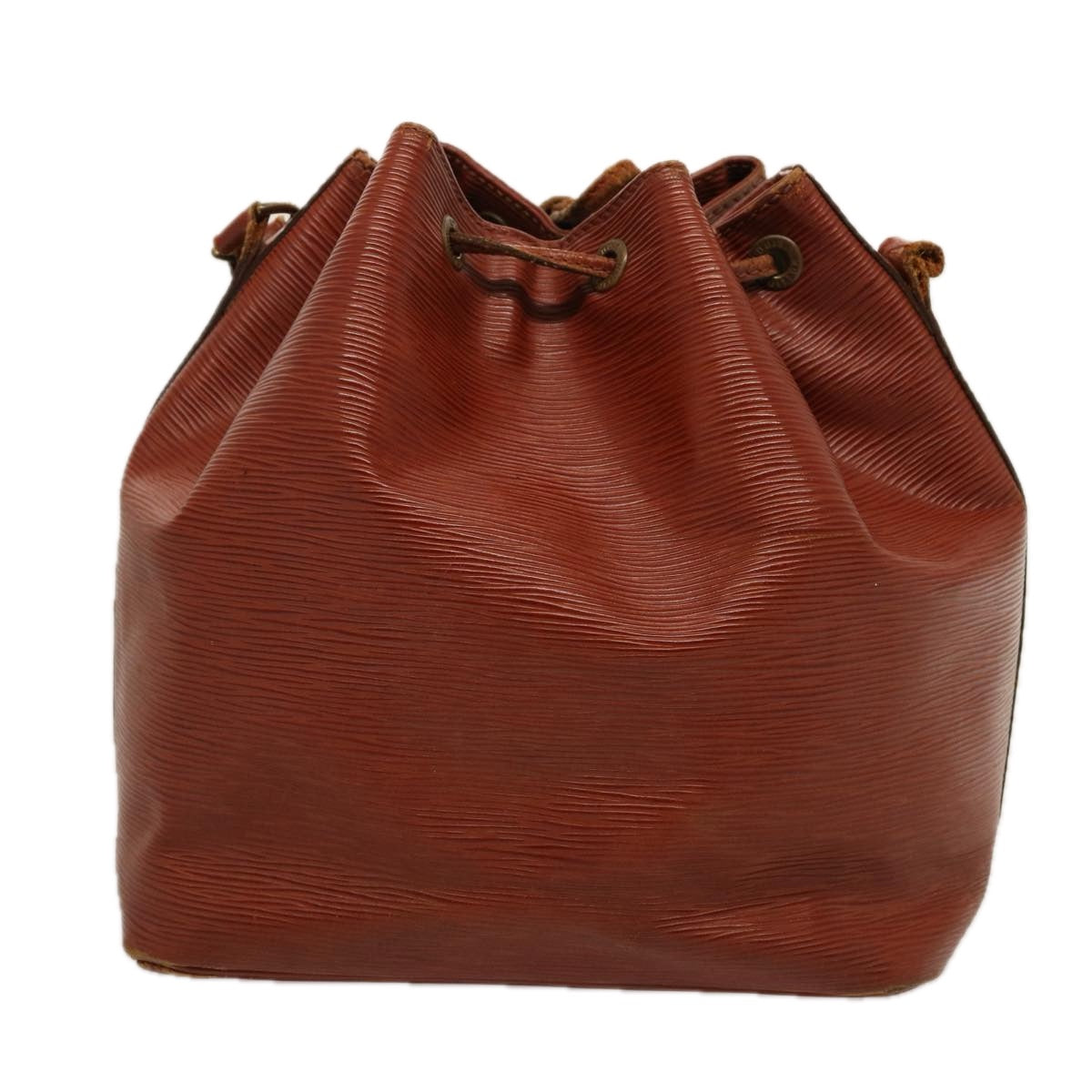 LOUIS VUITTON Epi Petit Noe Shoulder Bag Brown M44103 LV 75183