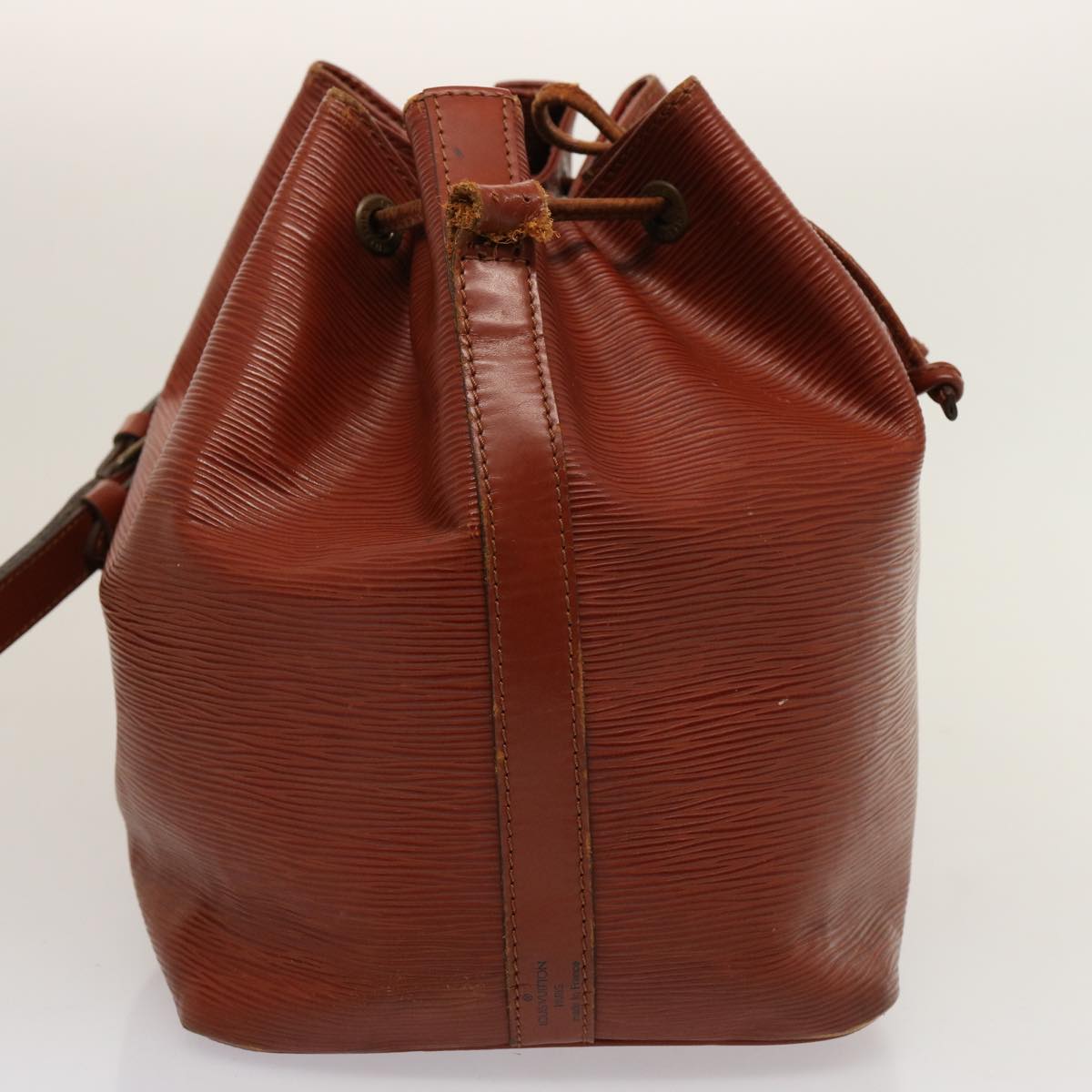 LOUIS VUITTON Epi Petit Noe Shoulder Bag Brown M44103 LV 75183