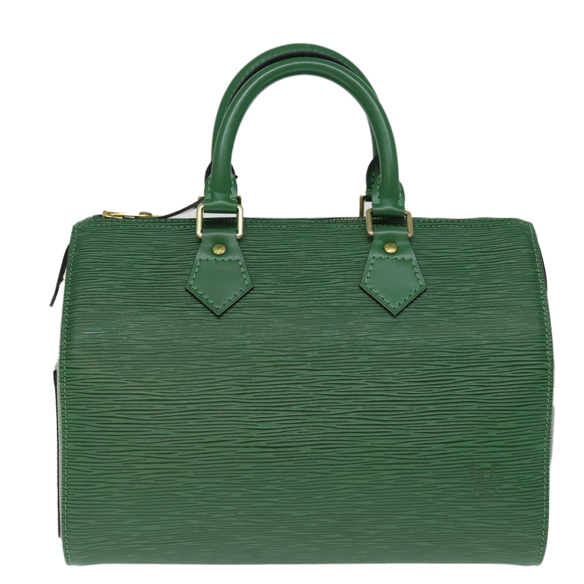 LOUIS VUITTON Epi Speedy 25 Hand Bag Borneo Green M43014 LV 75194A