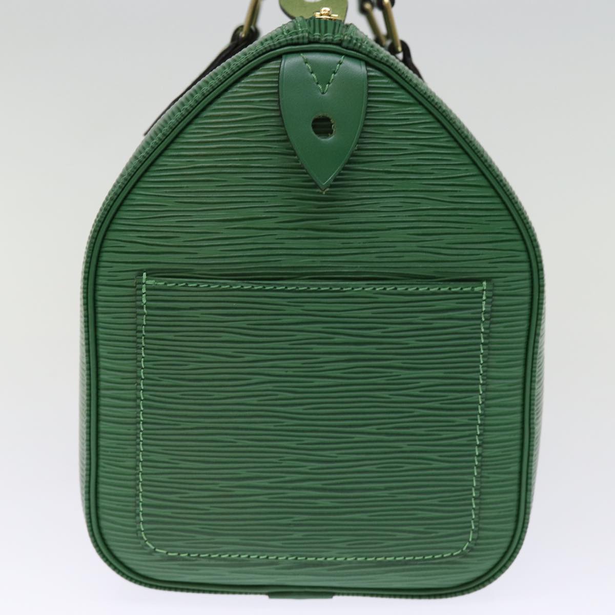 LOUIS VUITTON Epi Speedy 25 Hand Bag Borneo Green M43014 LV 75194A