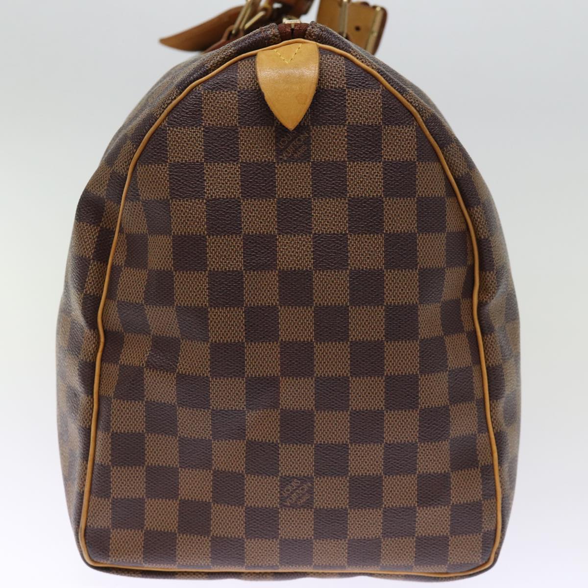 LOUIS VUITTON Damier Ebene Keepall 45 Boston Bag LV 75198A