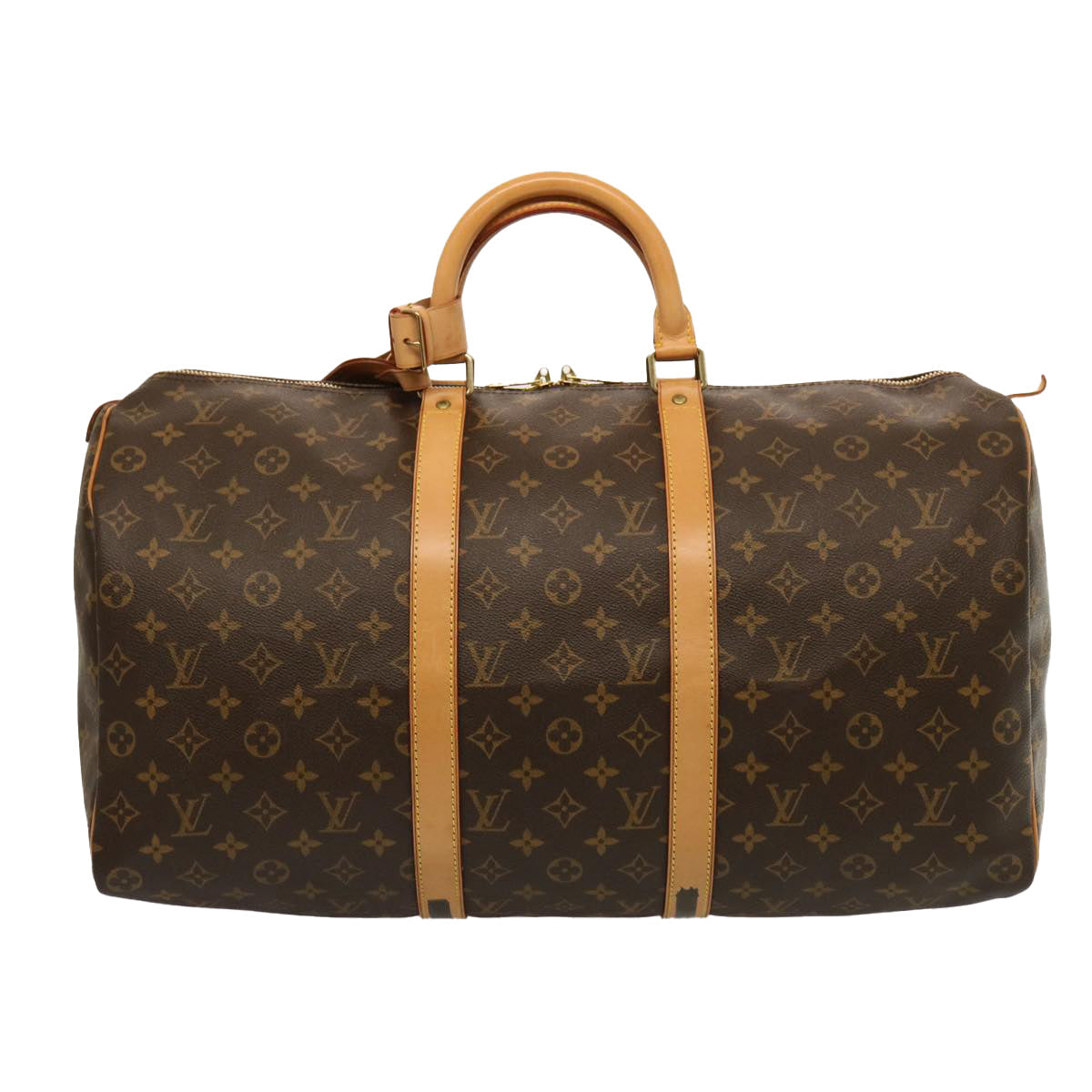 LOUIS VUITTON Monogram Keepall 50 Boston Bag M41426 LV 75203