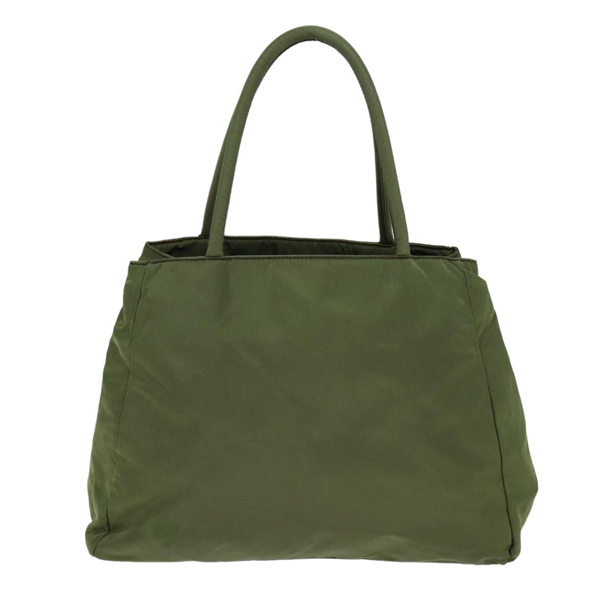 PRADA Tote Bag Nylon Khaki 75229
