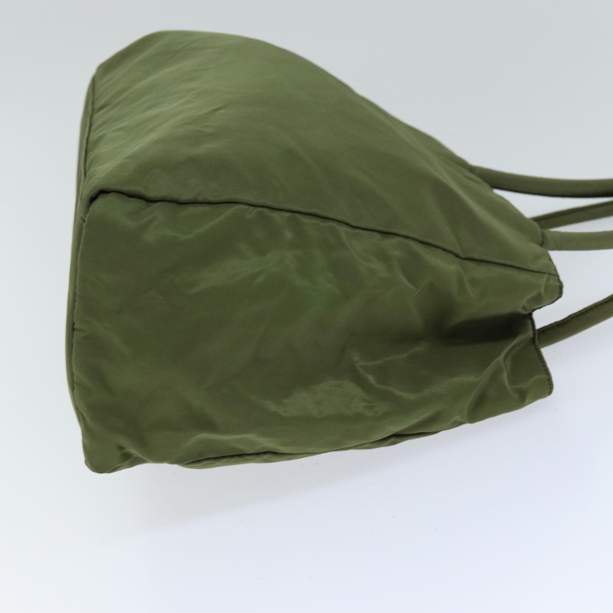PRADA Tote Bag Nylon Khaki 75229