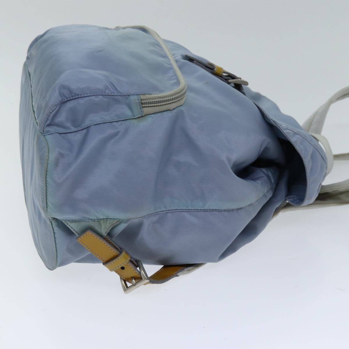 PRADA Backpack Nylon Light Blue 75233