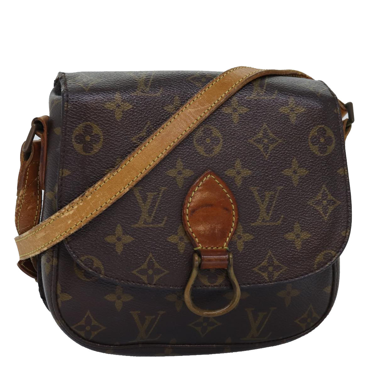 LOUIS VUITTON Monogram Saint Cloud MM Shoulder Bag M51243 75242