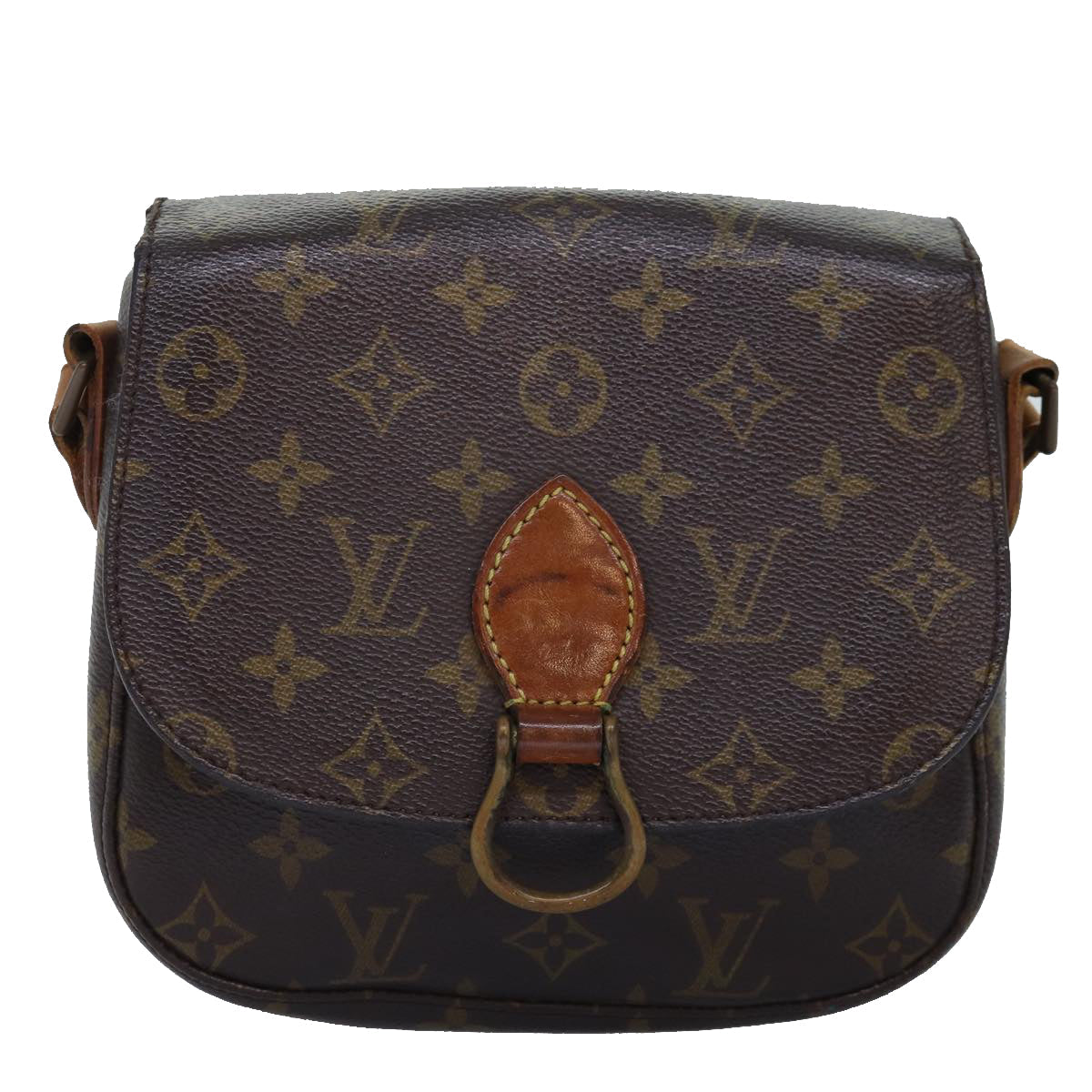 LOUIS VUITTON Monogram Saint Cloud MM Shoulder Bag M51243 75242