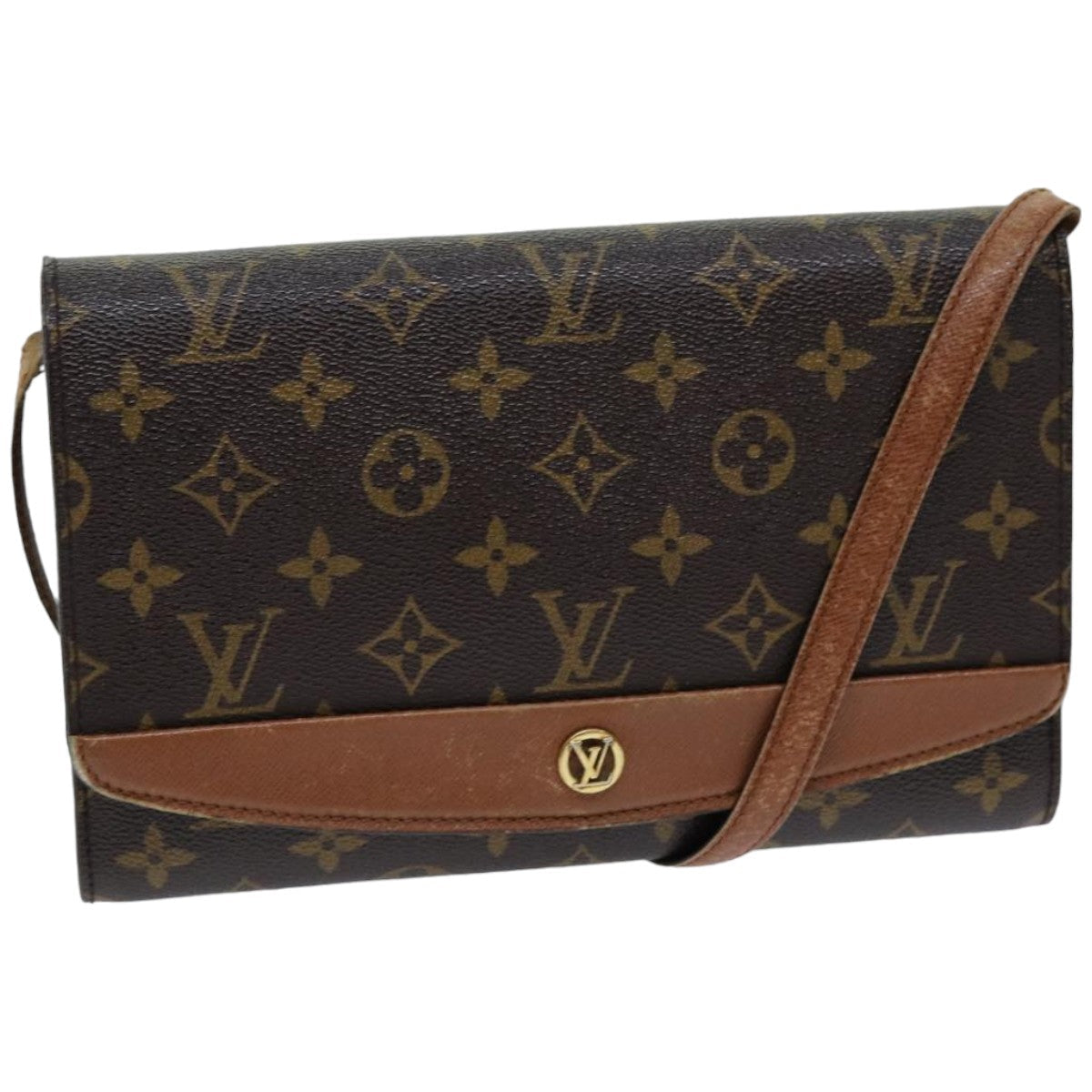 LOUIS VUITTON Monogram Bordeaux 24 Shoulder Bag M51798 LV 75245