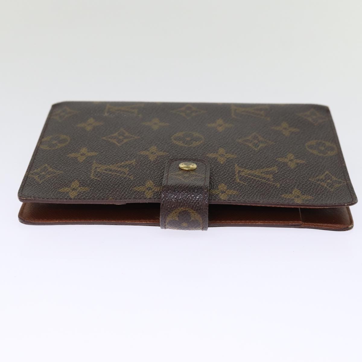LOUIS VUITTON Monogram Agenda MM Day Planner Cover R20105 LV 75251