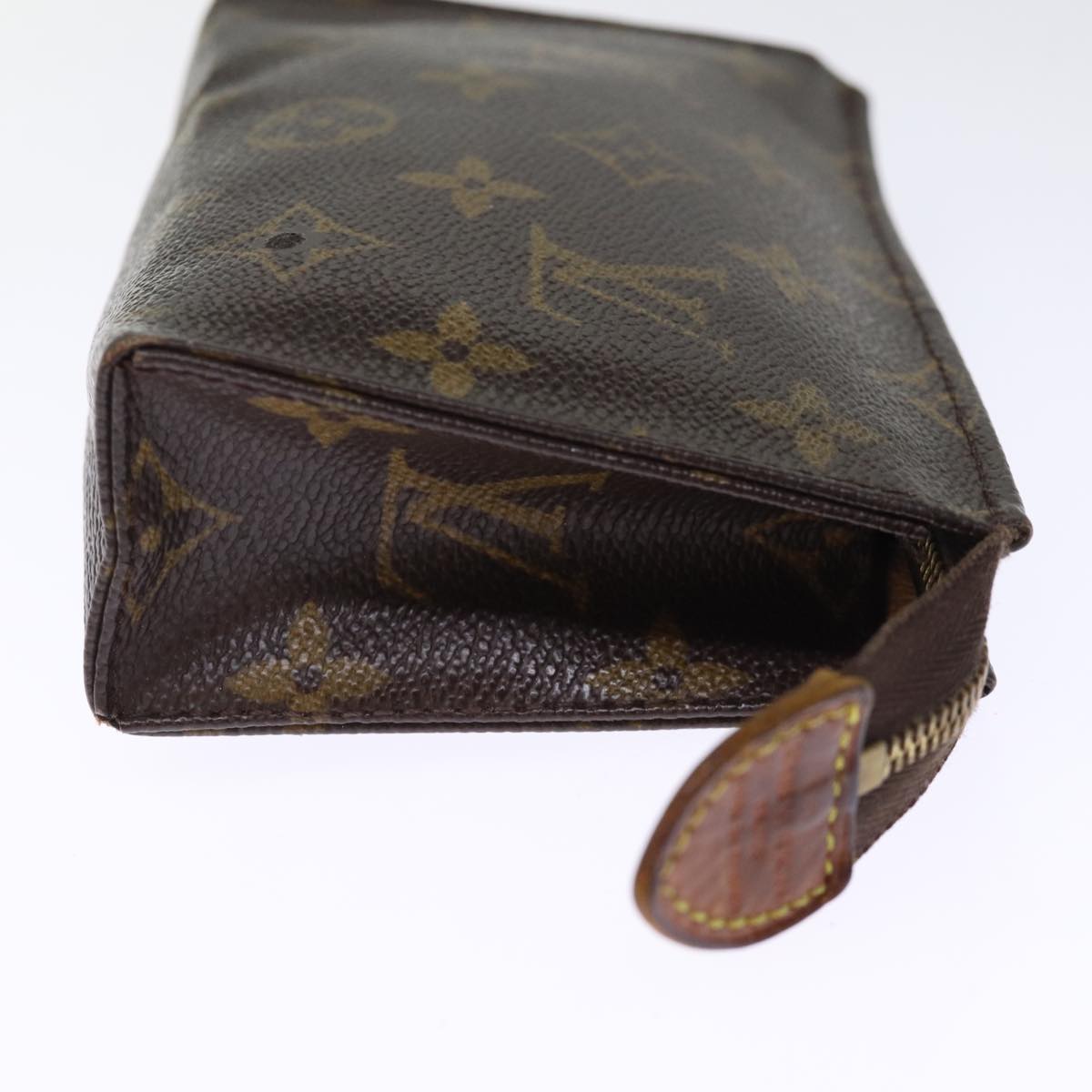 LOUIS VUITTON Monogram Poche Toilette 15 Pouch M47546 LV 75253