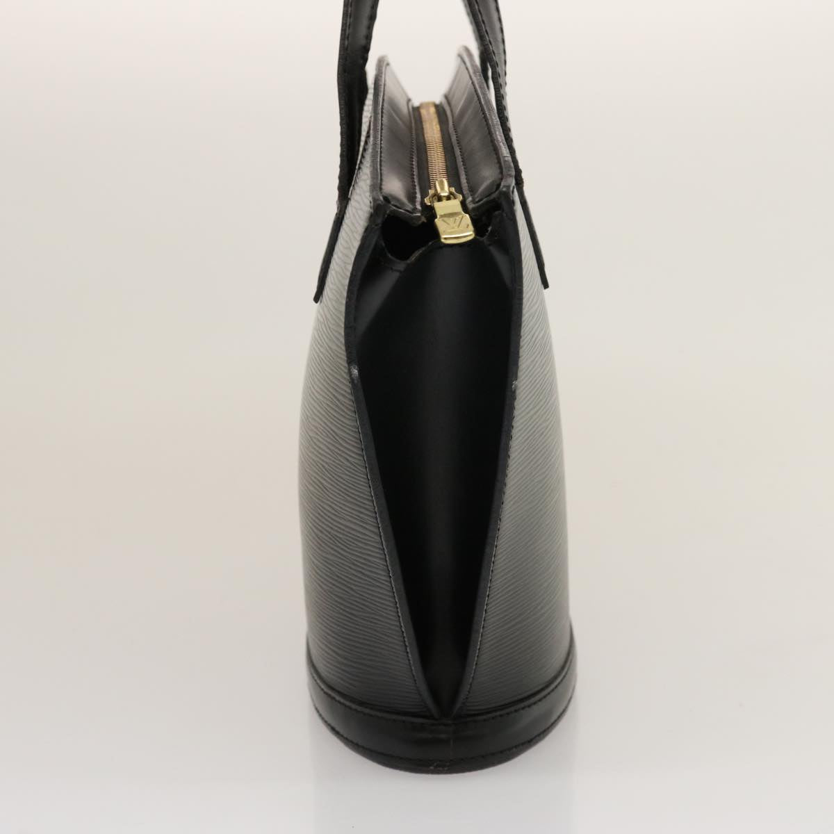 LOUIS VUITTON Epi Saint Jacques Hand Bag Black M52272 LV 75272
