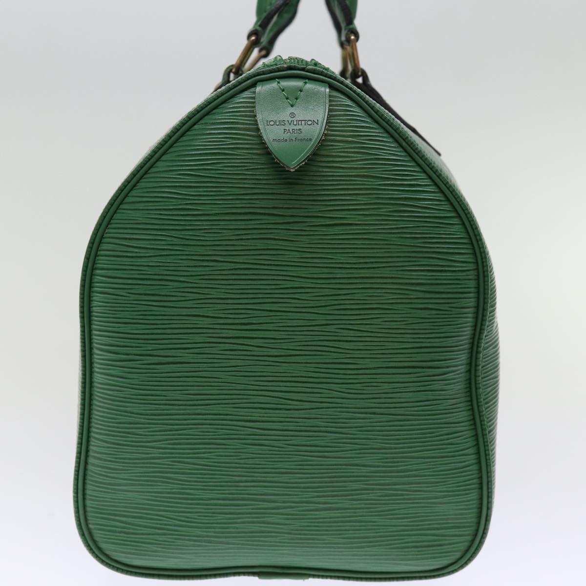 LOUIS VUITTON Epi Speedy 30 Hand Bag Borneo Green M43004 LV 75279