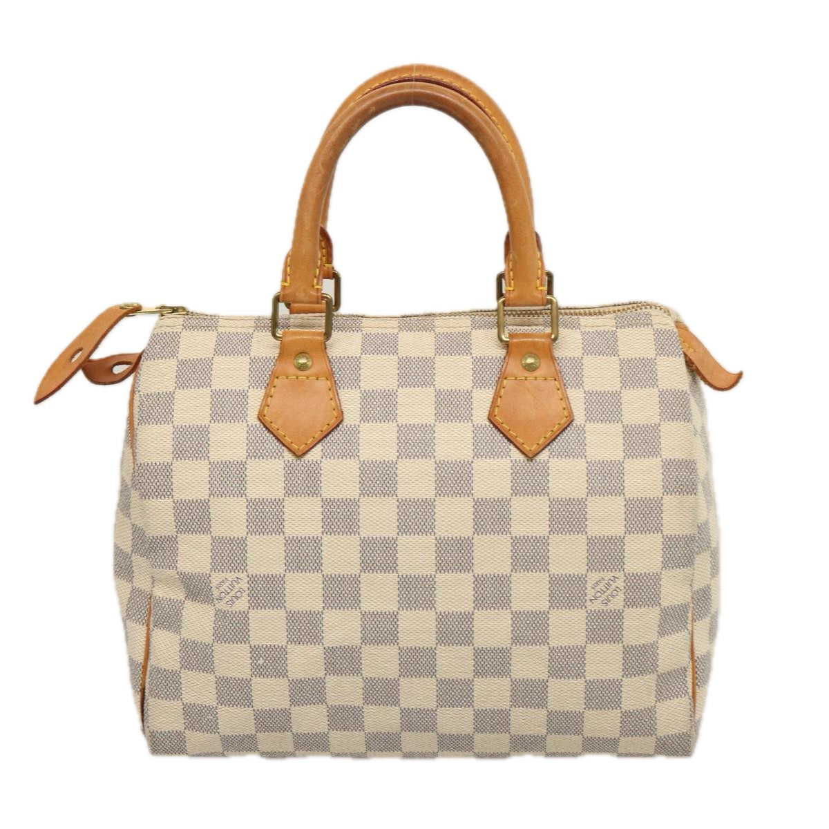 LOUIS VUITTON Damier Azur Speedy 25 Hand Bag N41534 LV 75292