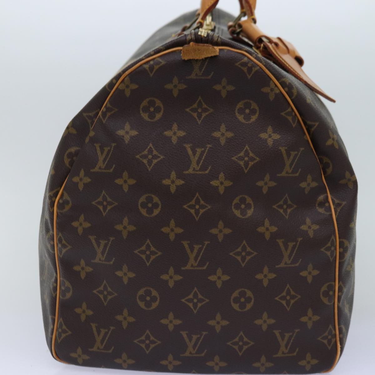 LOUIS VUITTON Monogram Keepall 55 Boston Bag M41424 LV 75301