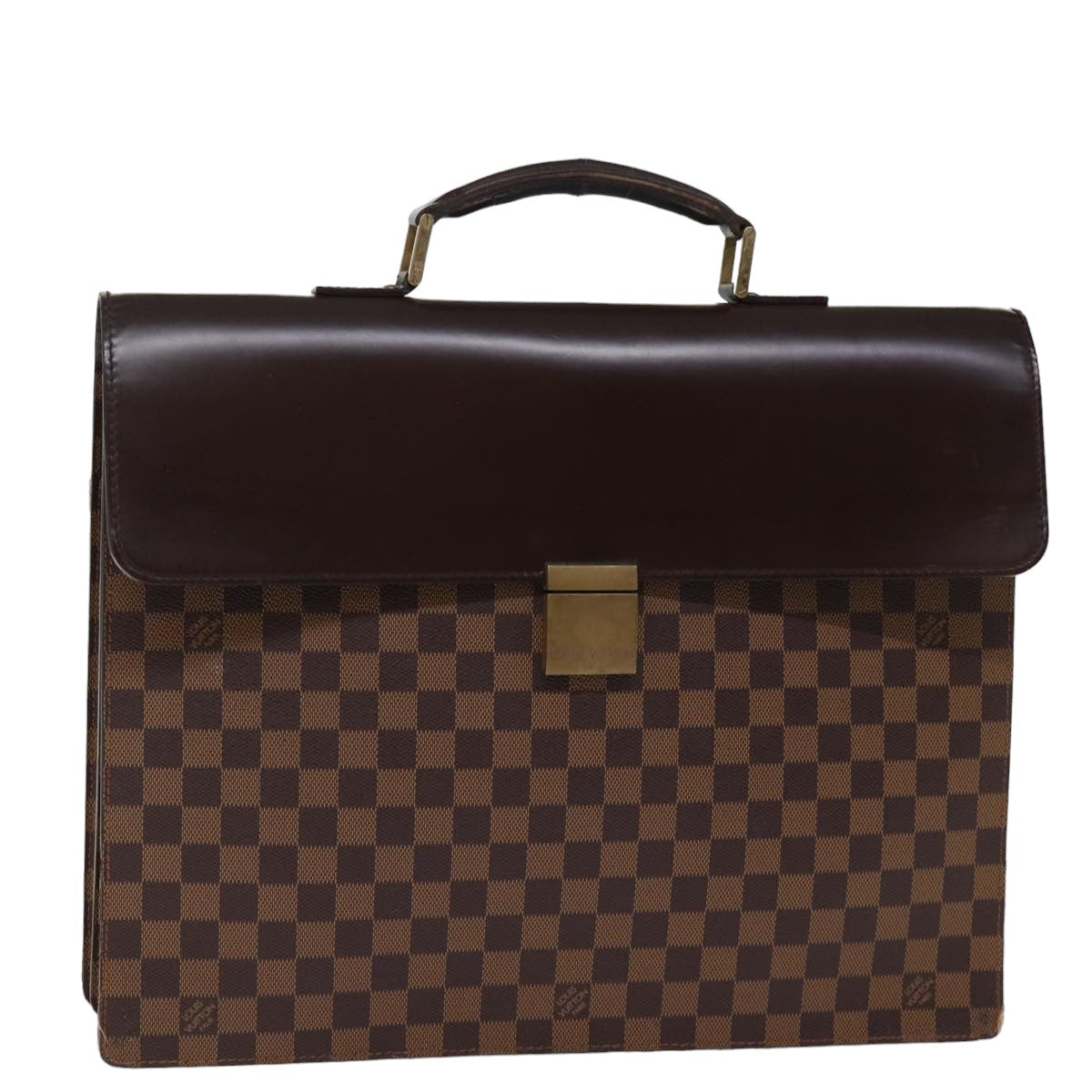 LOUIS VUITTON Damier Ebene Altona GM Hand Bag N53312 LV 75305