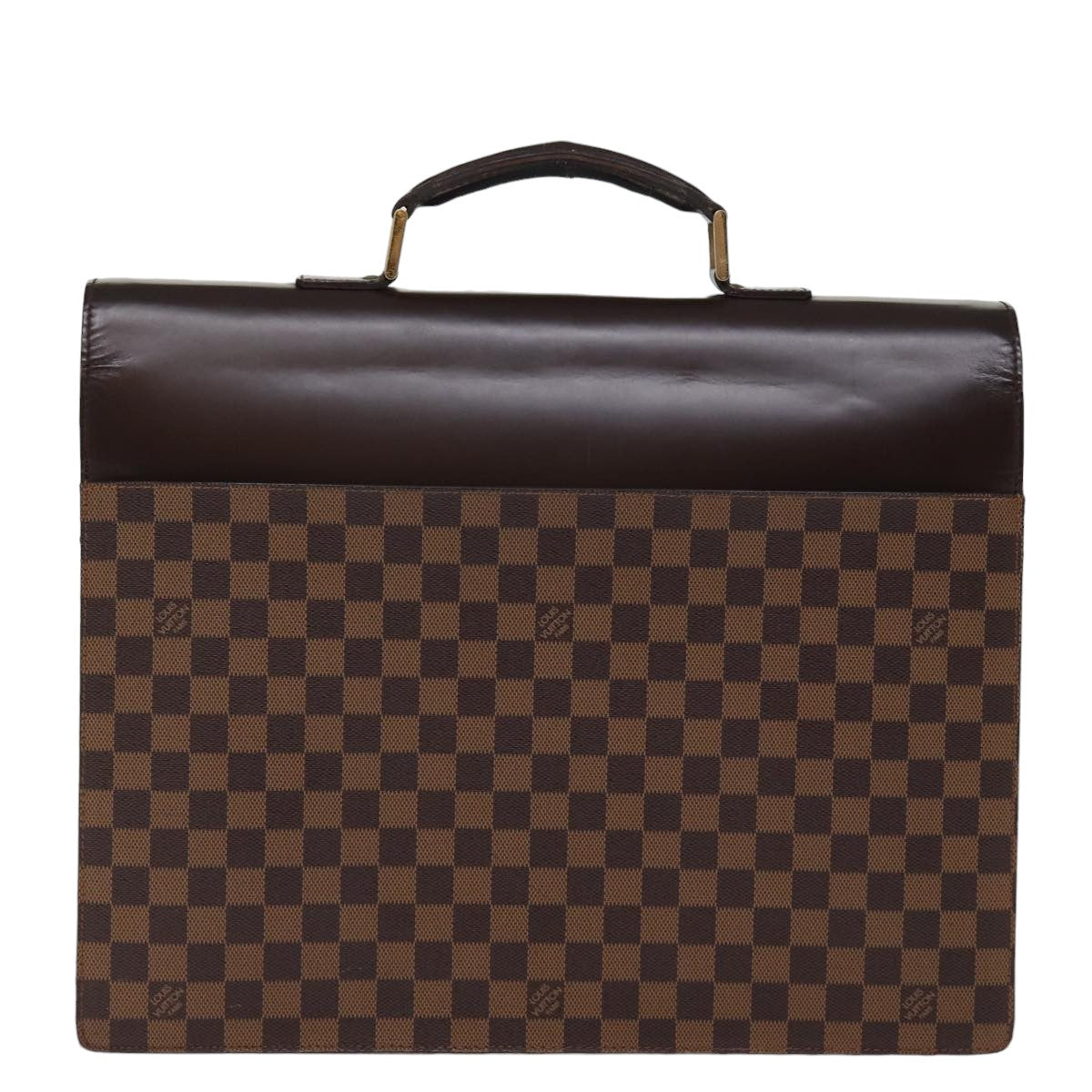 LOUIS VUITTON Damier Ebene Altona GM Hand Bag N53312 LV 75305