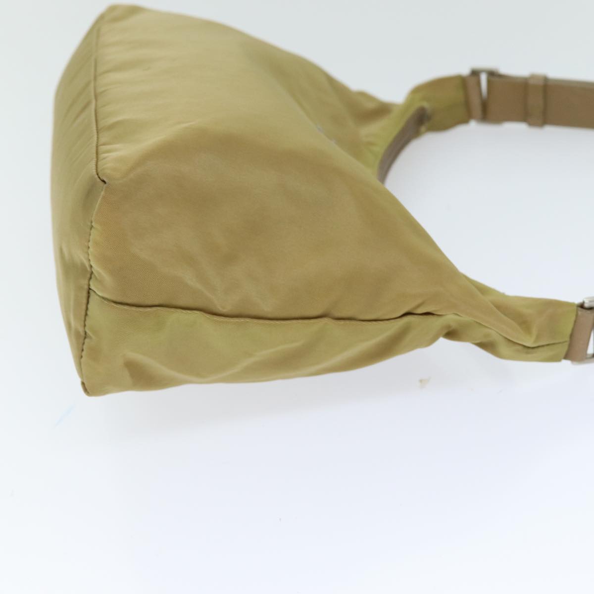 PRADA Shoulder Bag Nylon Beige 75331