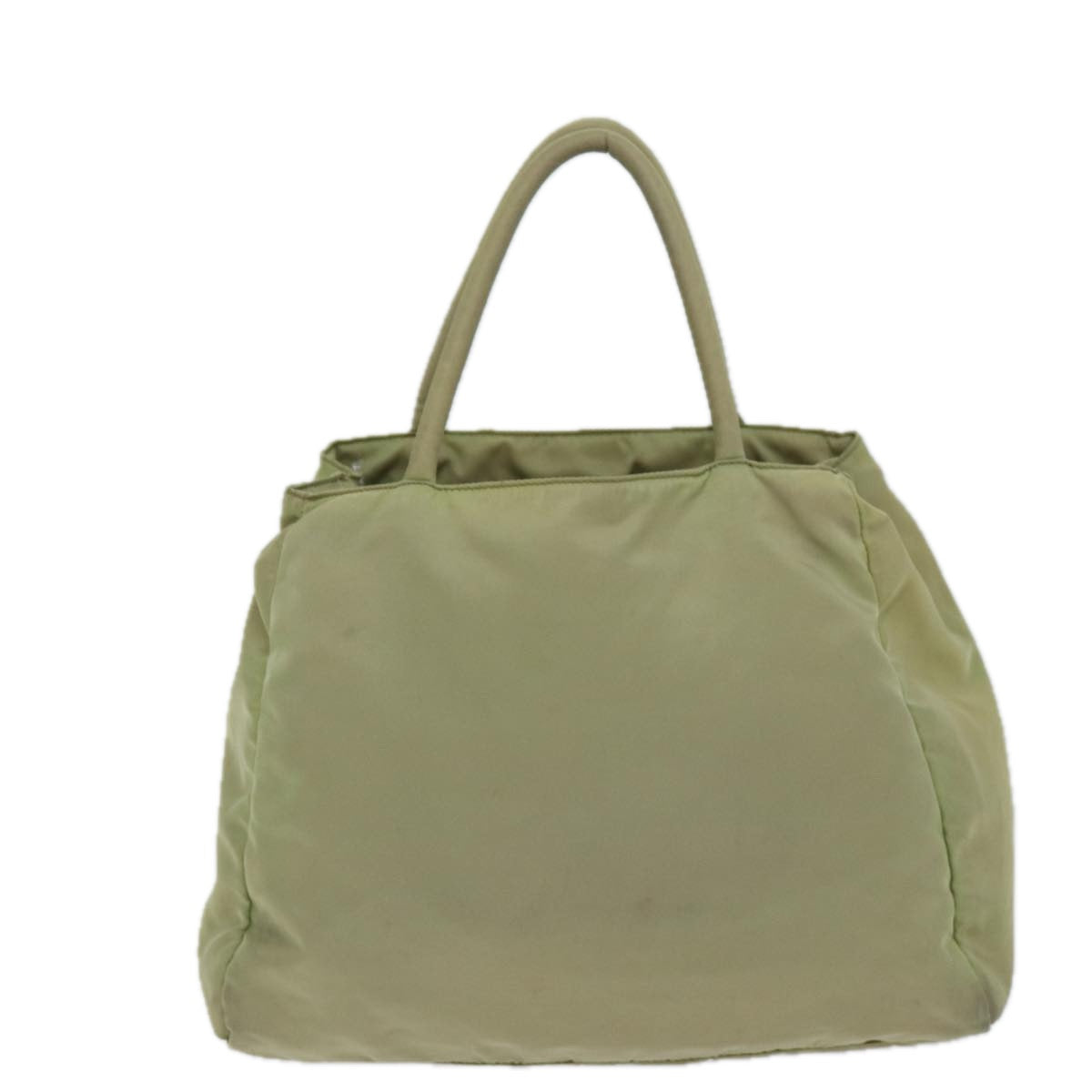 PRADA Tote Bag Nylon Beige 75336