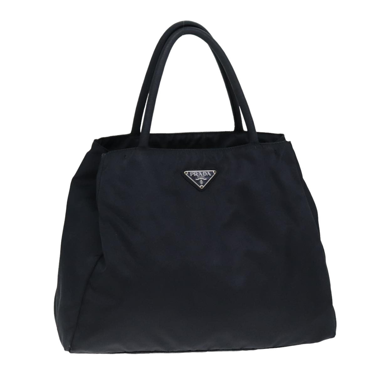 PRADA Tote Bag Nylon Black 75337