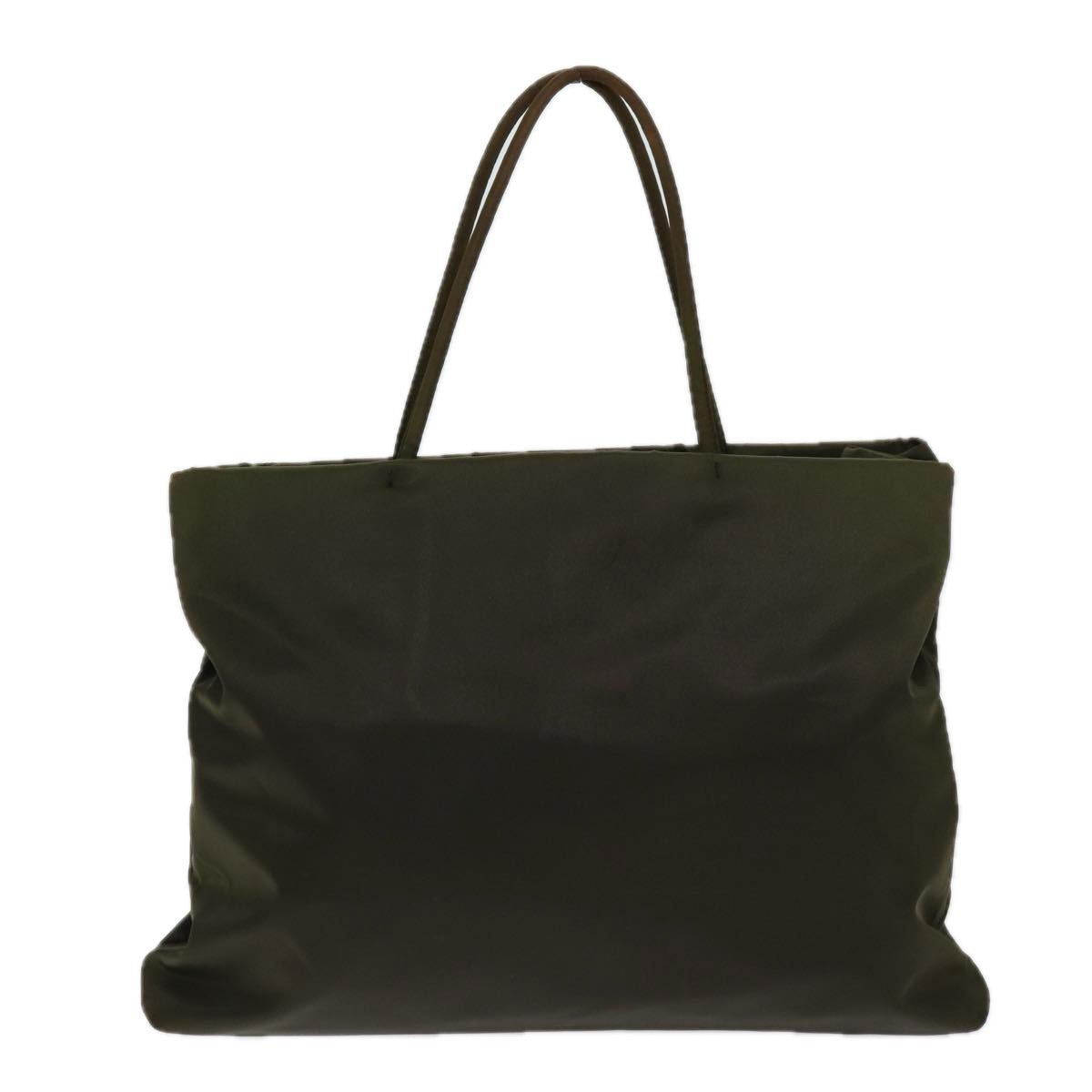PRADA Tote Bag Nylon Khaki 75338