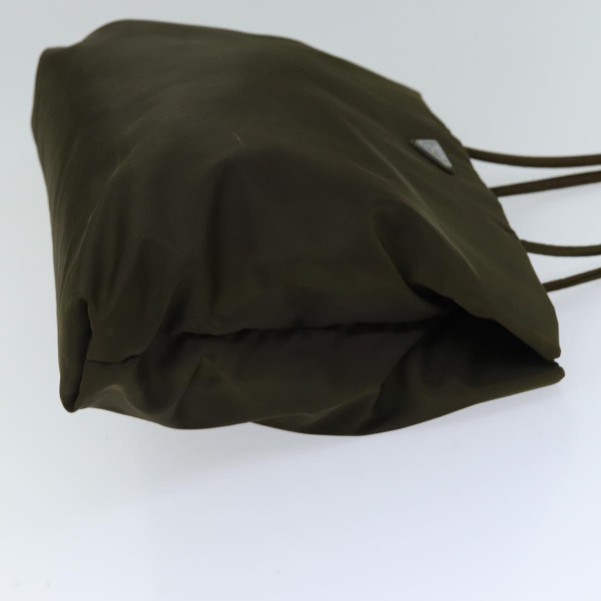 PRADA Tote Bag Nylon Khaki 75338