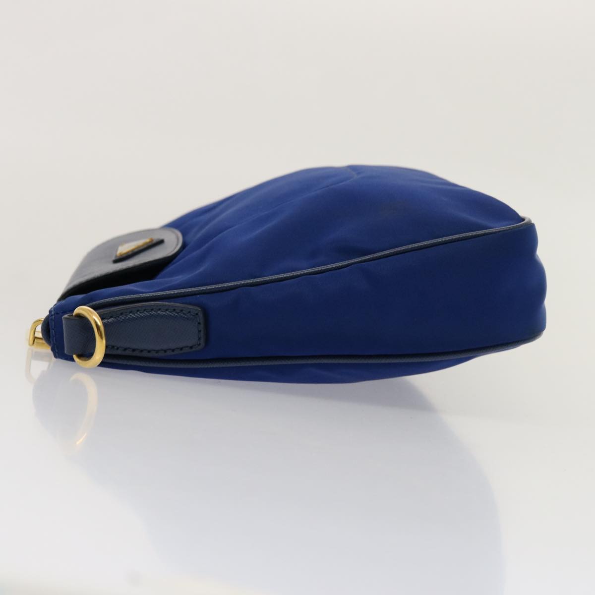 PRADA Shoulder Bag Nylon Blue 75359