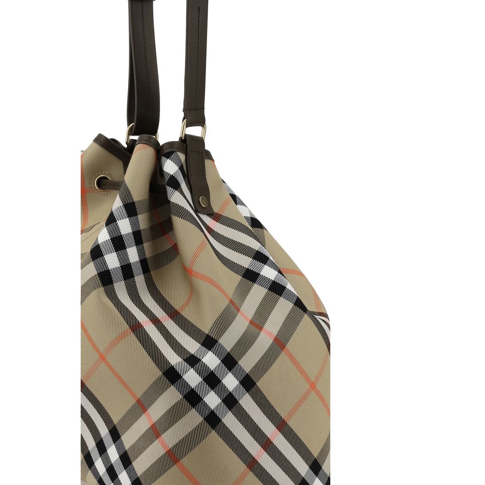 Burberry Archivio Check Bucket Women's Bag